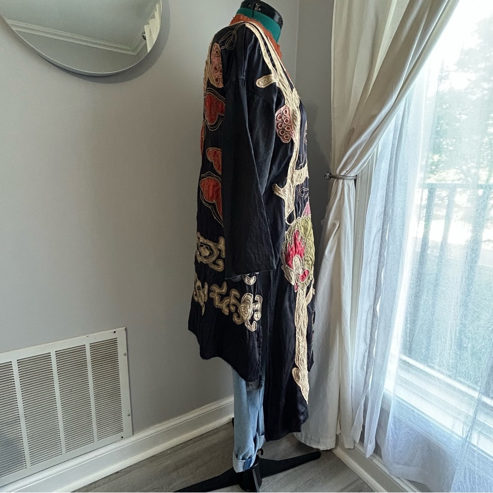 Magnolia Pearl Silk Hi-Lo Parnassus Tunic Top Dress OSFM - Picture 9 of 16